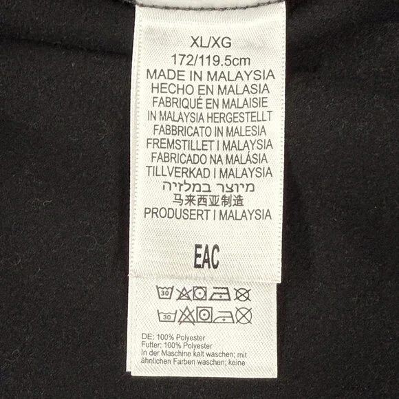 Exofficio Jacket Mens XL Gray Zip Lightweight Travel Utility Spring